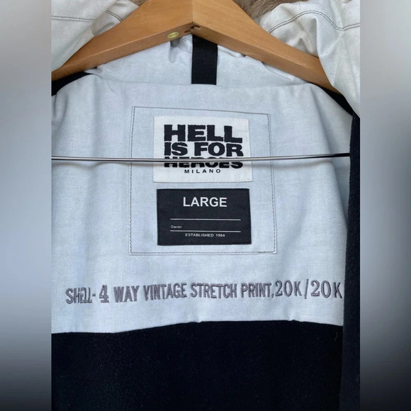 HELL IS FOR HEROES SONNTAG WOMENS SKI JACKET LARGE - Picture 12 of 17